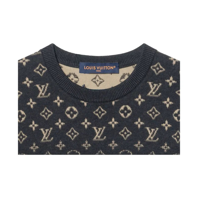 LOUIS VUITTON 1AFYCZ Gradient Cotton Crewneck-2