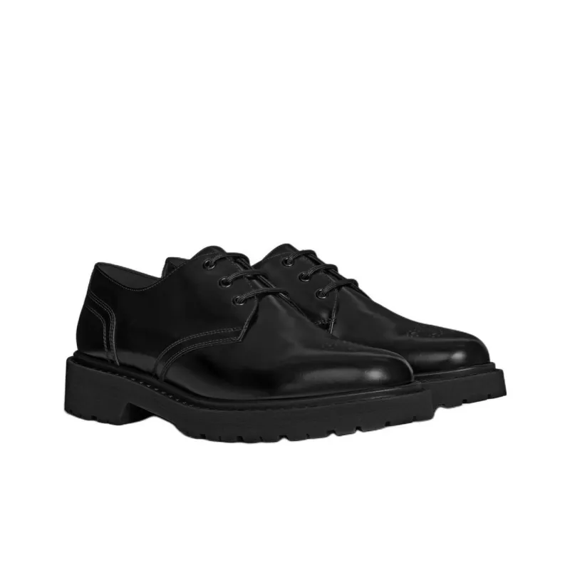 CELINE Rangers Casual Shoes Men's Black-2