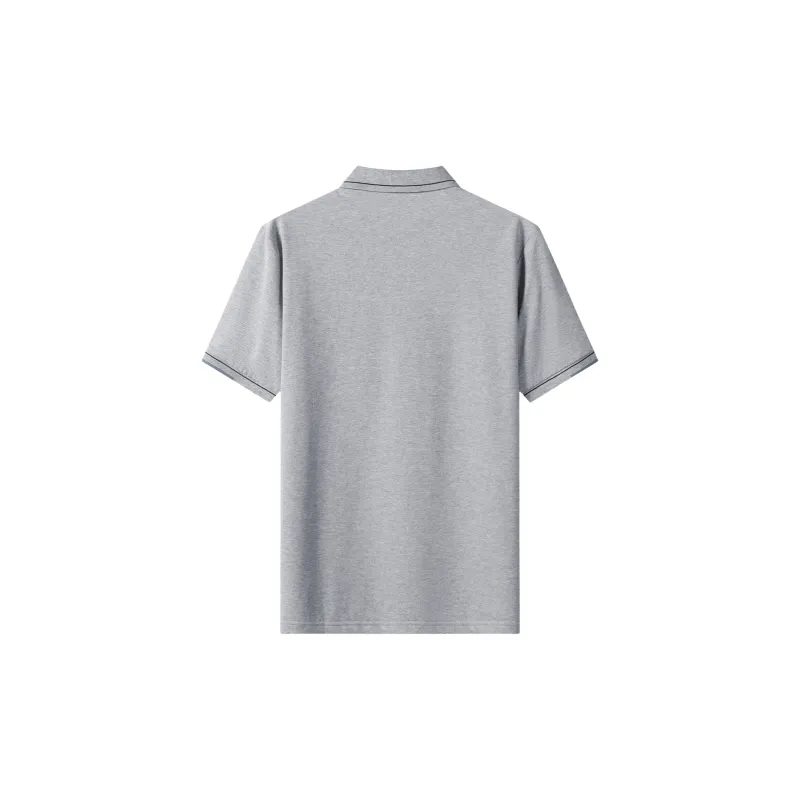 FIRS Polo Shirt Men's Heather Gray-1