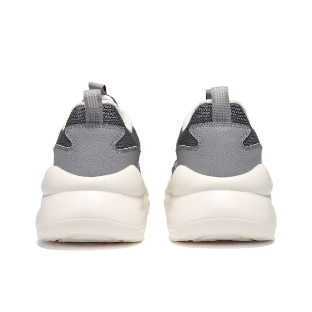 361° Cushioning Breathable Lightweight Low Top Casual Shoes Men's Zinc Iron Gray Smoke Gray-4