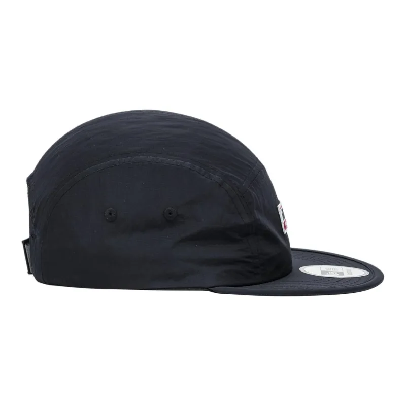 New Era Metal Nylon Baseball Caps Unisex Black-2