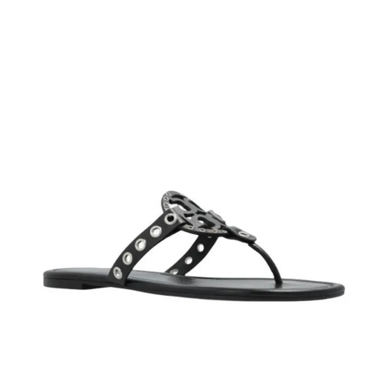 TORY BURCH Miller Flip Flops Women's Black-2
