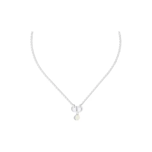 DIOR Metal Necklaces Women's Silver