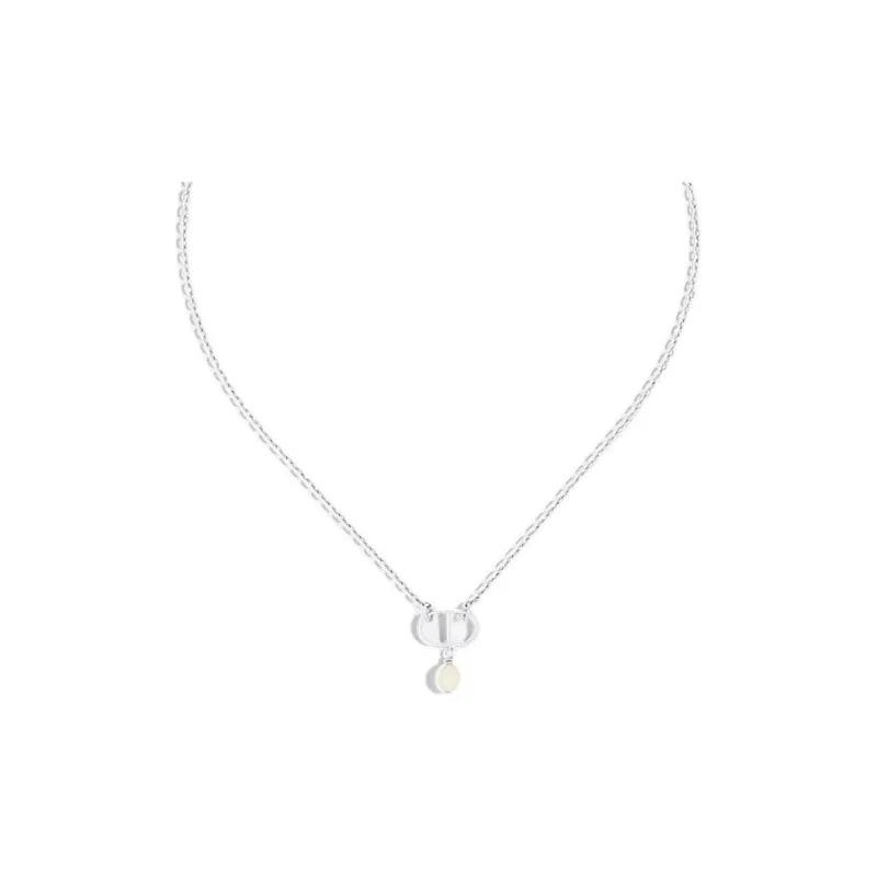 DIOR Metal Necklaces Women's Silver-0