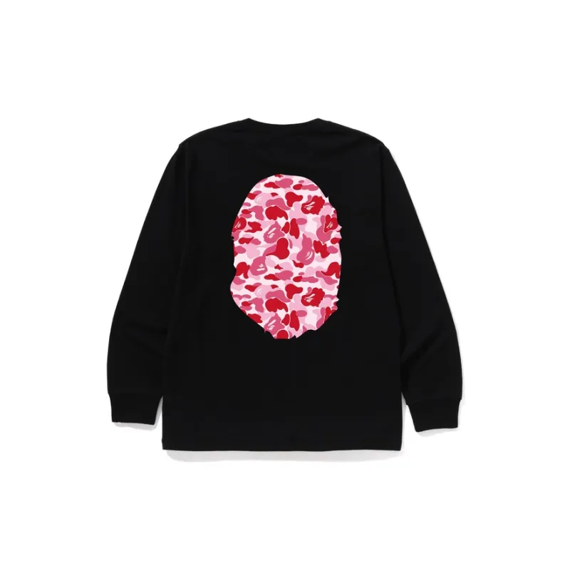 Bape Abc Camo Big Ape Head L/S Tee-5