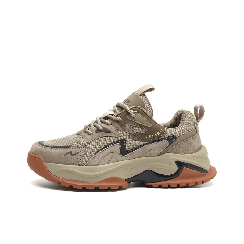JEEP SPIRIT Chunky Sneakers Men Low Top Brown-0