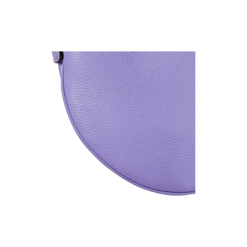 GUCCI Grain Leather Crossbody Bag, Shoulder Bag Mini Unisex Light Purple-6