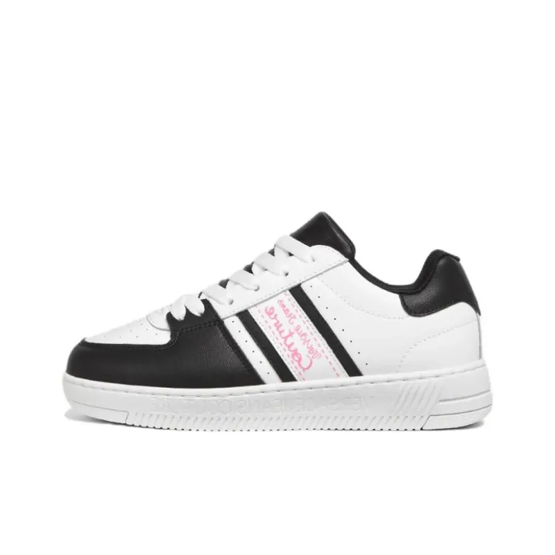 VERSACE JEANS COUTURE Meyssa Low Top Skateboard Shoes Women's White-0