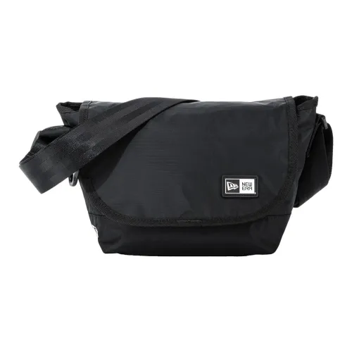 New Era Nylon Handbag, Shoulder Bag, Crossbody Bag Mini Unisex Black