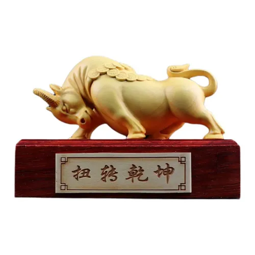 Finger Carpenter Boxwood Wooden Ornaments Unisex