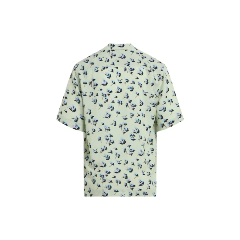 Paul Smith All Over Floral Printed Short Sleeved Shirt-1