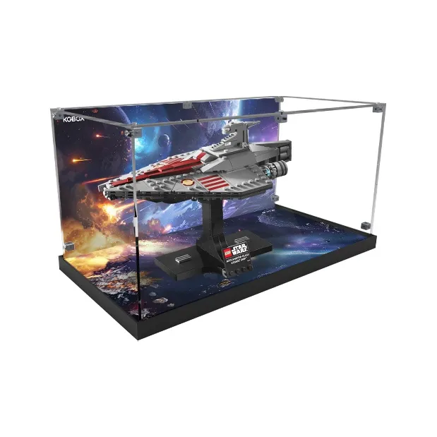 KGBOX 75404 Star Wars Collection Hoth Attack Ship Acrylic Display Case Model Accessories-4