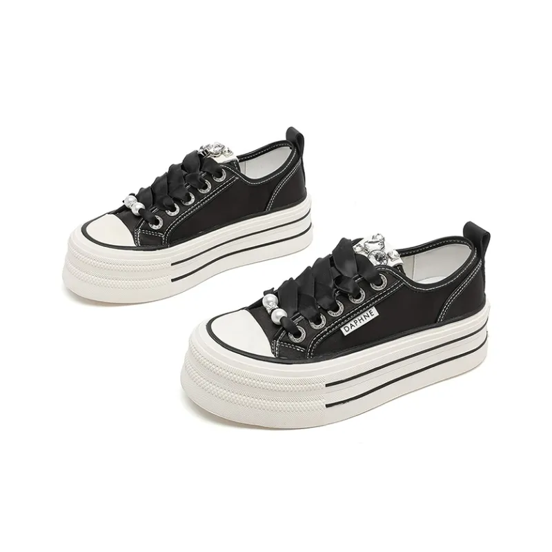 DAPHNE Anti-Slip Wear-Resistant Low-Top Skateboard Shoes Women's-2