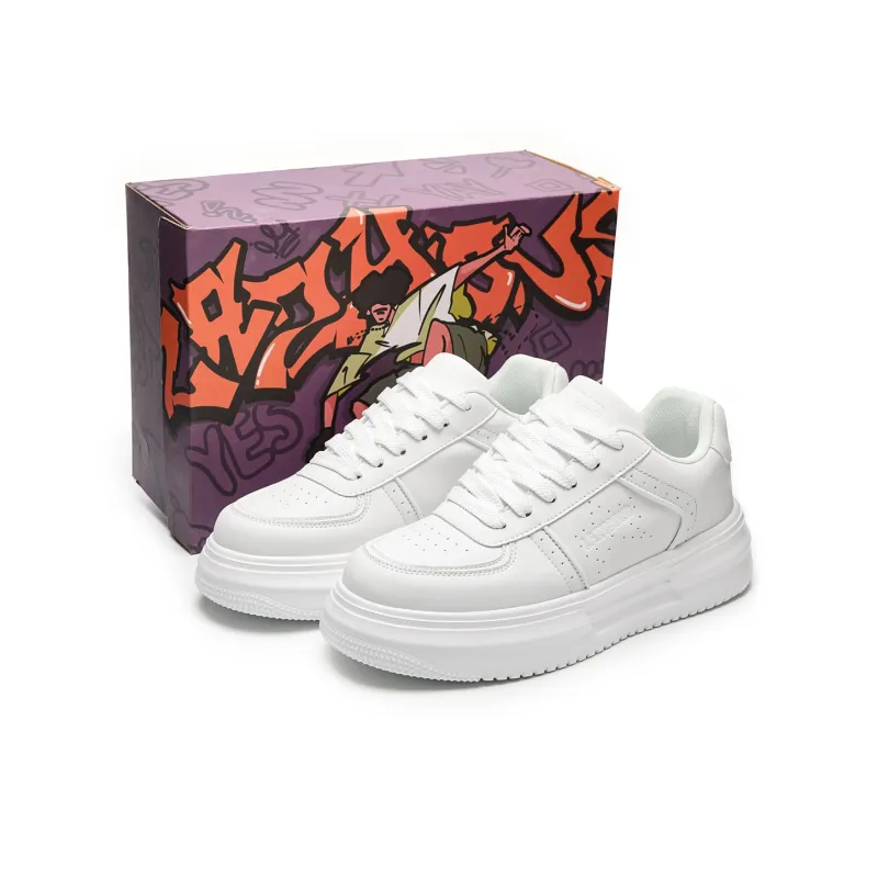 LAZY BONS Height Increasing Moisture-Wicking Abrasion-Resistant Low-Top Casual Shoes Men's-7