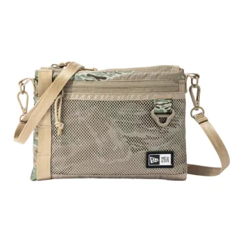 New Era Polyester Shoulder Bag, Crossbody Bag Unisex Light Umber