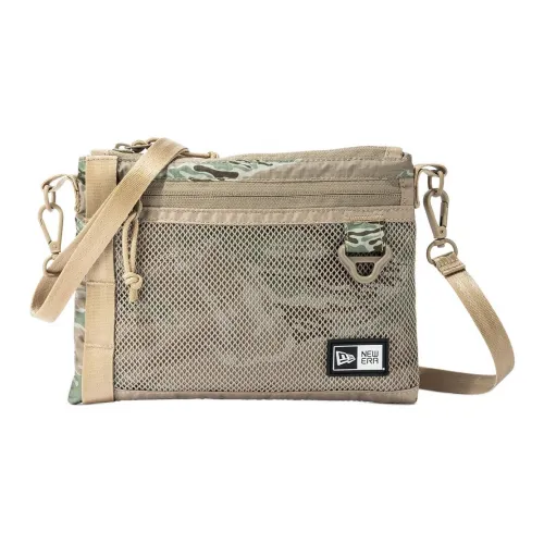 New Era Polyester Shoulder Bag, Crossbody Bag Unisex Light Umber