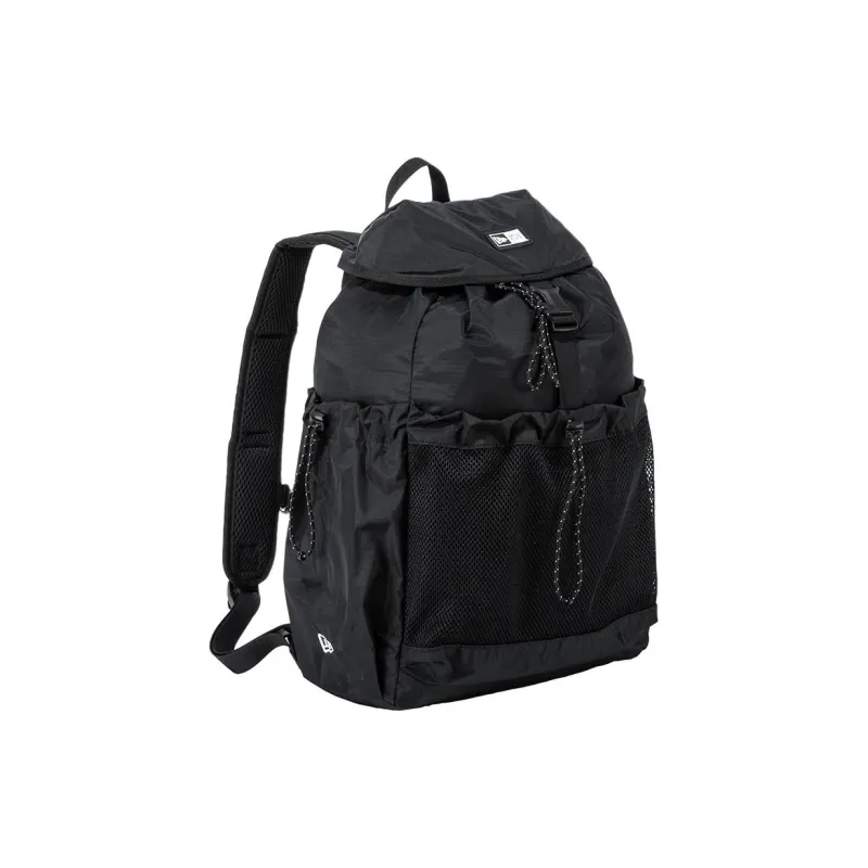 New Era Nylon Backpack Unisex Black-3