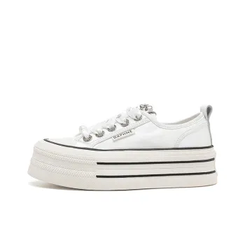 DAPHNE Anti-Slip Wear-Resistant Low-Top Skateboard Shoes Women's
