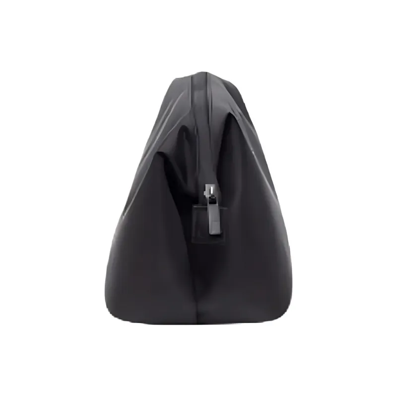 LEVEL8 Polyester Makeup Bag Small Size Unisex Black-3