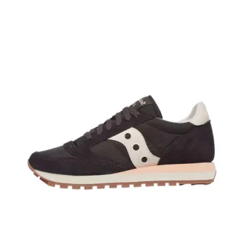 Saucony Jazz Original Abrasion Resistant Low Top Running Shoes Women's Brown