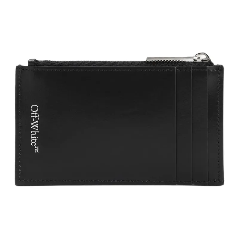 OFF WHITE Slogan print Wallet-1
