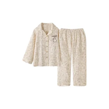 O'MESIK Pajama Set Women's Apricot
