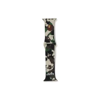 A BATHING APE Apple Compatibility Watch Band 23CM Rubber Material