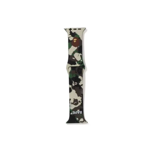 A BATHING APE Apple Compatibility Watch Band 23CM Rubber Material