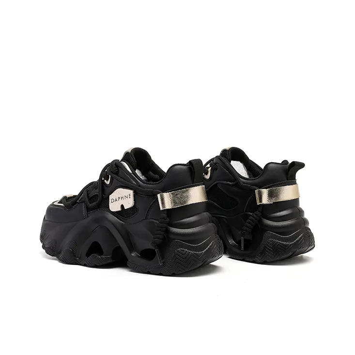 DAPHNE Anti-Slip Wear-Resistant Low-Top Chunky Sneakers Women's-4