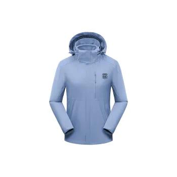 66/ROUTE 66 Waterproof, Windproof, And Abrasion Resistant Windbreaker Jacket Unisex Lilac Purple