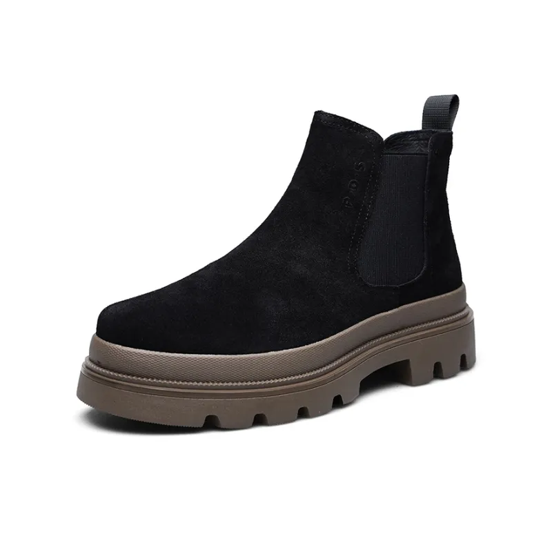 PARDASAUL Short Chelsea Boots Men's Black-7