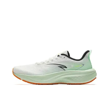 Anta Mach 5 SE Cushioning, Breathable, And Resilient Design Low Top Training Running Shoes Men's White Green Black
