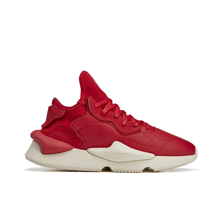 Y-3 KAIWA Low-Top Chunky Sneakers Men's Red-1
