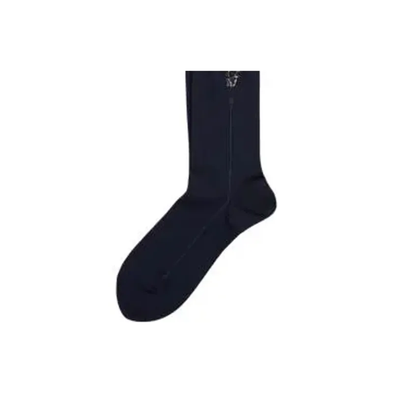 Polo Ralph Lauren SS24 Knee-High Socks Men's 1 Pack Dark Blue-3