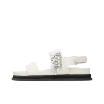 Jimmy Choo Verity One Strap Sandals Women's White
