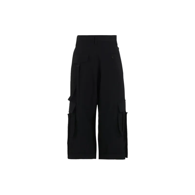 Yohji Yamamoto I Mackin Cargo Pants 'Black'-1