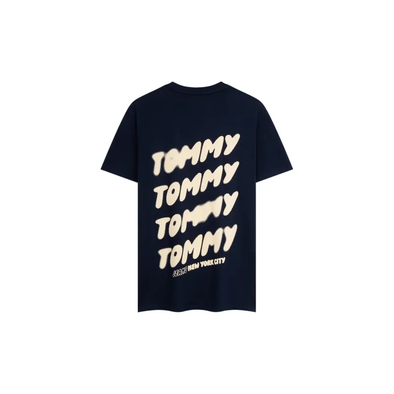 Tommy Hilfiger T-Shirt Unisex Navy Blue-1