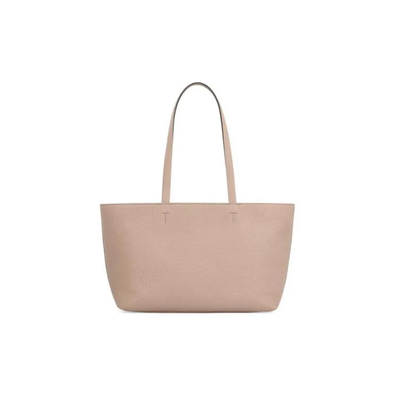 Furla Grain Calfskin Tote Bag, Shopping Bag, Shoulder Bag, Handbag Medium Size Women's Brown-3