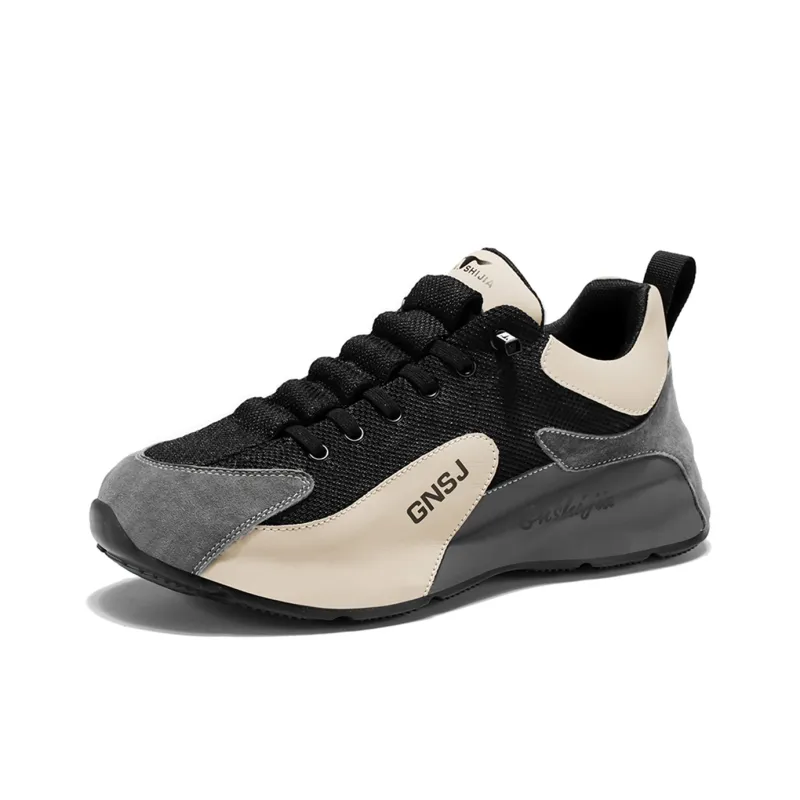 G.N.SHIJIA Breathable Lightweight Low-Top Chunky Sneakers Men's-6