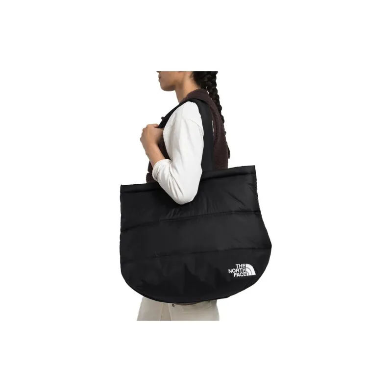 THE NORTH FACE Nuptse Logo Embroidered Tote Bag-4