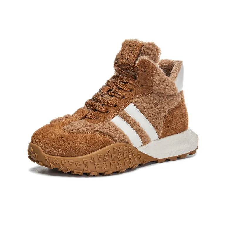 D FUSE SCANDINAVIA Thermal High Top Chunky Sneakers Women's-5