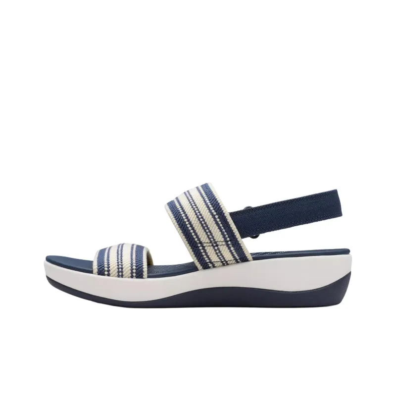 Clarks Arla Stroll Strap Sandals 4cm Women's Blue-1