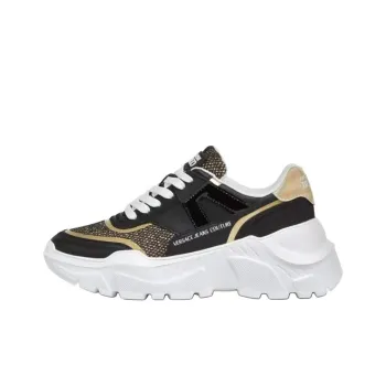 VERSACE JEANS COUTURE Speedtrack Low Top Casual Shoes Women's Black