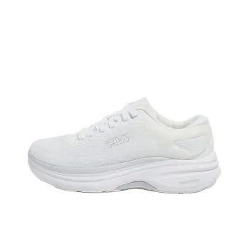 FILA Rgb Anti Slip Wear Resistant Low Top Casual Running Shoes Unisex White