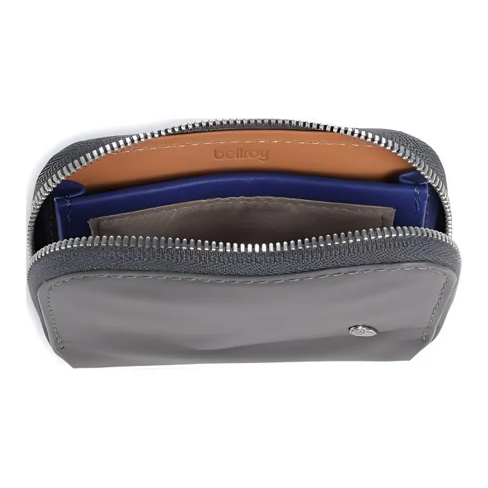 BELLROY Leather With Recycled Polyester Wallet Mini Women's Gray-4