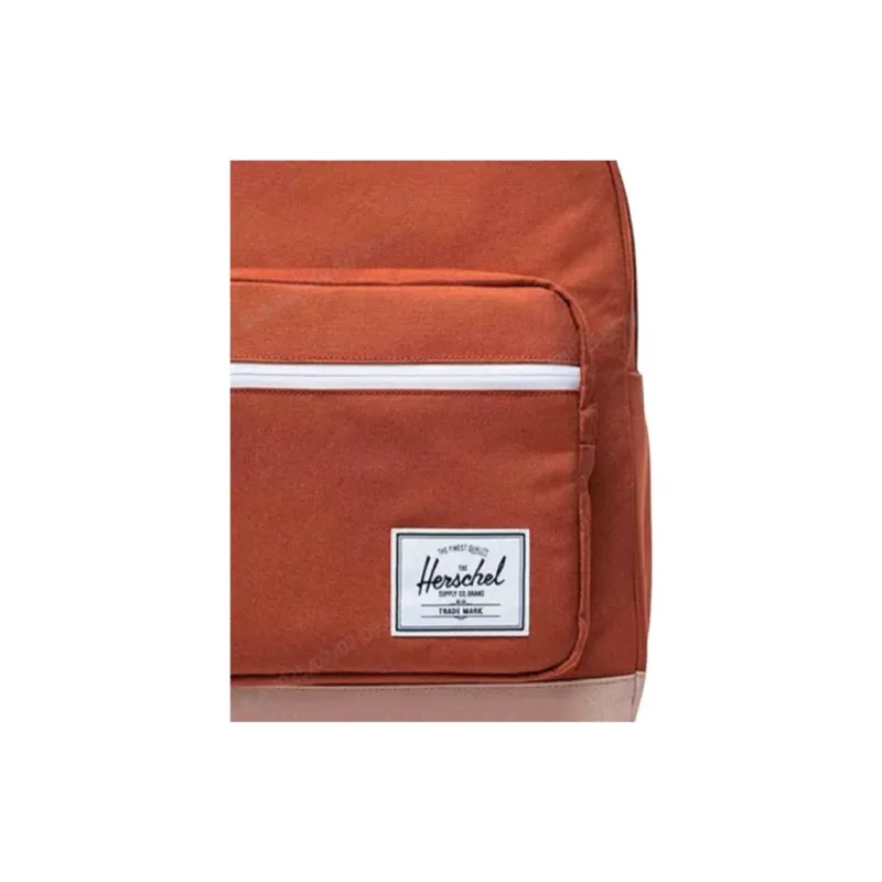 Herschel Recyclable Material Backpack Unisex Orange Red-3