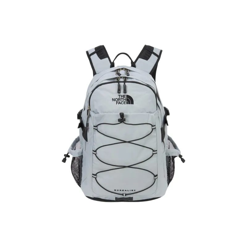 THE NORTH FACE Nylon Backpack Unisex Gray Blue-0
