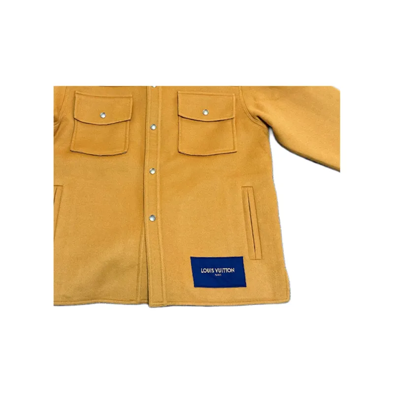 LOUIS VUITTON Jackets Coats Women's Orange-4