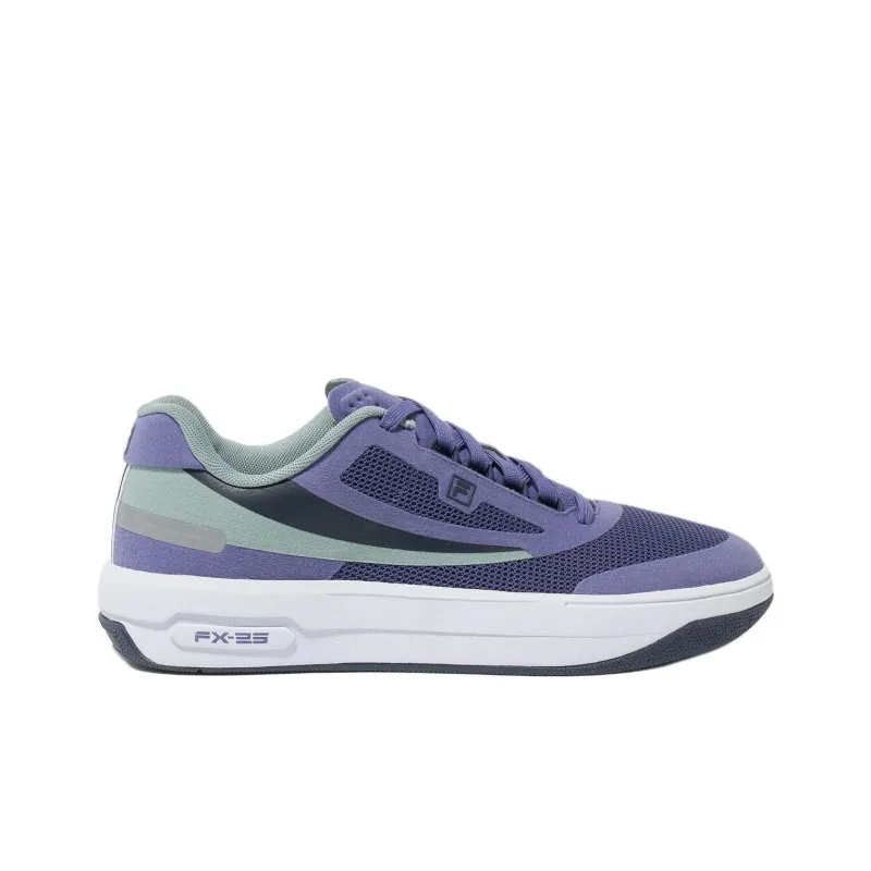 FILA FX 25 Anti Slip Wear Resistant Low Top Casual Shoes Men's Purple-1