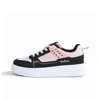 RENBEN Anti Slip And Wear Resistant Breathable Low Top Skateboard Shoes Women's